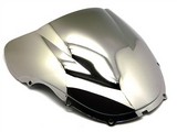 Honda Cbr 600 F4 Chrome Double Bubble Windscreen Shield 1999-2000